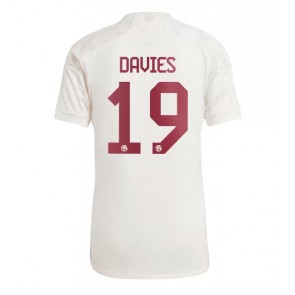 Bayern Munich Alphonso Davies #19 Tredjetröja 2023-24 Kortärmad